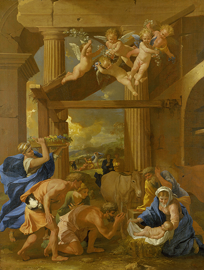 Adoration of the Shepherds Nicolas Poussin